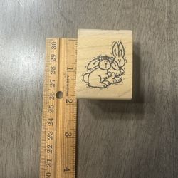 NEW Rubber Stamp - Bunnies 