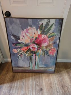 Large Floral Art