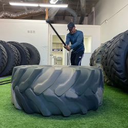 CrossFit Tractor Tires for fitness training!