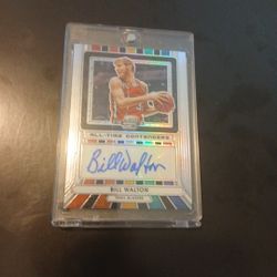 BILL WALTON AUTO MINT 