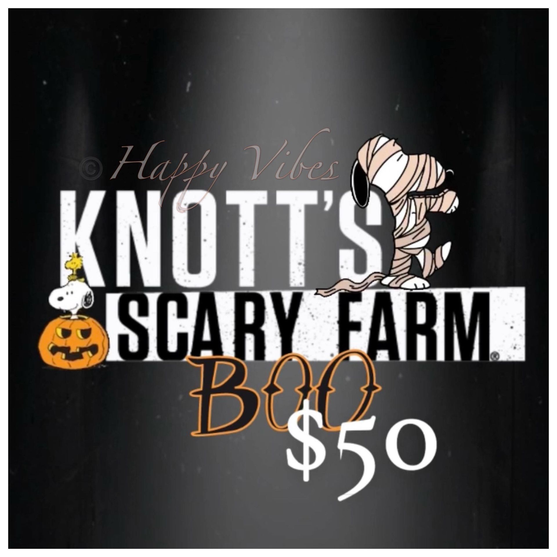 Knott’s Scary Farm 🎃