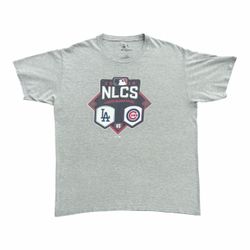 Chicago Cubs 2016 National League Champions majestic athletic Shirt Size XL World Series