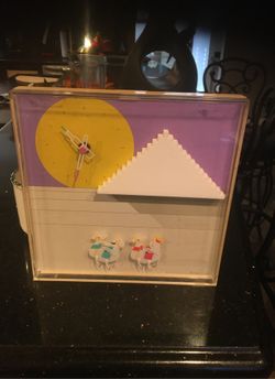 Camel wall hanging clock vintage