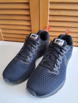 Nike Air Zoom Shield Pegasus 34 Black Obsidian Men's Running Shoe * Size: 12