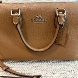Coach Purse and Crossbody with Silver Hardware