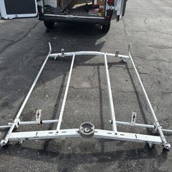 Roof ladder rack for cargo Van