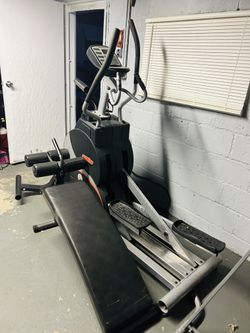 Eliptical and and bench $150 for both