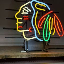 Blackhawk Neon Sign