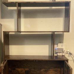 Rolanstar Bookshelf with Cabinet - 2 - $30 Each