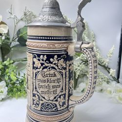Vintage Thewalt German Beer Stein 10.75” made in west germany 