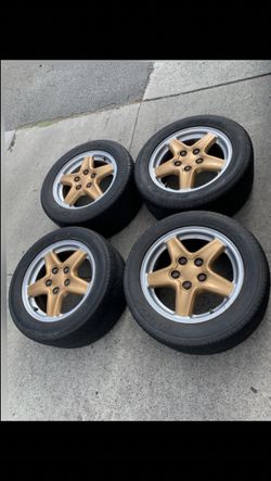 4 — 225/60r16 5x4.72 5x120 Chevy Camaro S10 Bmw Odyssey Wheels Rims Tires!!!!!!
