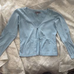 Blue Cardigan 