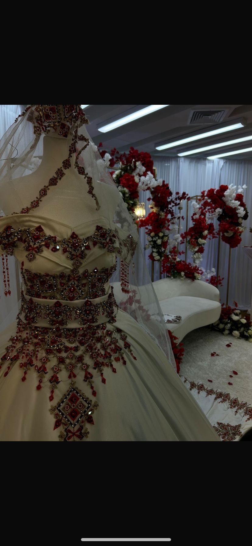 Traditional Algerian Wedding Dresse Worn One -600 Price Negotiable