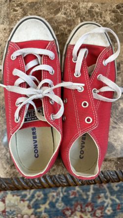 Converse All Star Kids Sneakers – Red (Youth Size US 3 / EU 35)