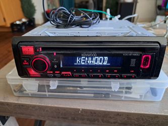 Kenwood stereo con Bluetooth,USB y aux