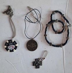 Necklaces. Three different kinds