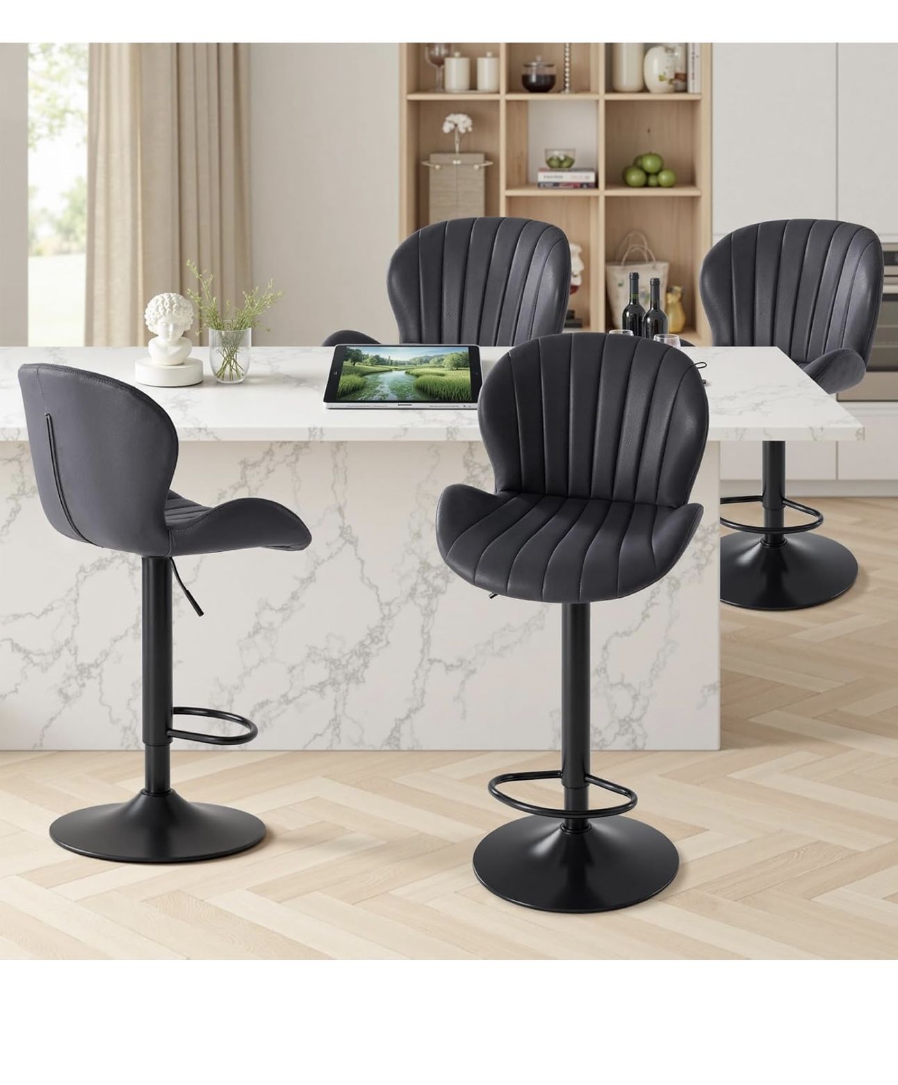 Set of 2 bar stools