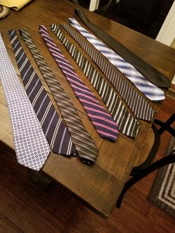 Name brand men's ties $10 each