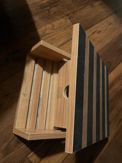 Adjustable wooden ankle/calf stretcher