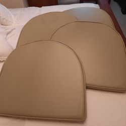 Chair Cushions set of four leather
