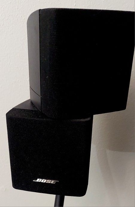 Bose Satellite Double Cube Speaker with Stand