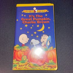 Its The Great Pumpkin, Charlie Brown VHS
