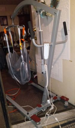 electric patient lift lightly used