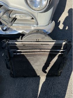 Bmw e46 m3 front radiator ac condenser