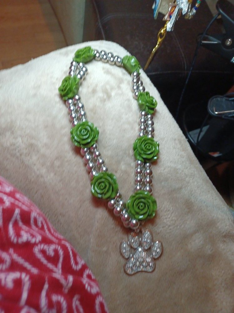 DOG COLLAR HAND MADE FOR LARGE DOG