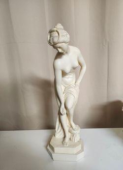 Signed Classical Style Statue