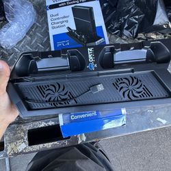 PS4 Stand With Cooling Fan 