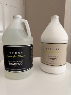 Lavender Mint Shampoo and Lotion