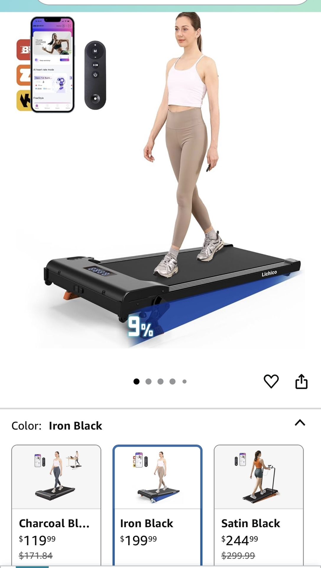 Lichico Walking Treadmill