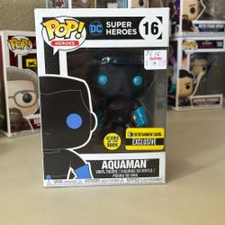 Aquaman Glow In The Dark Funko Pop