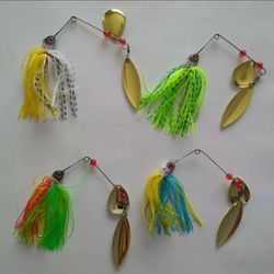 Fishing Lures Spinner Baits 4pack Lot for Sale in Wadsworth, IL