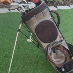 Viper Golf Bag And Mixed Clubs
