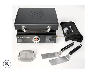 NEW BLACKSTONE 17" Griddle with carry bag and tools