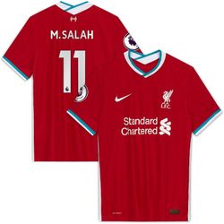 Liverpool FC Mo Salah Home Soccer Mens Jersey