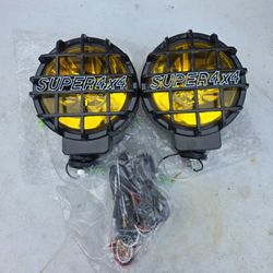 6" Inch Off Road Universal Fog Lights 4x4 Luces Focos Universales Todo Terreno Niebla Neblina 