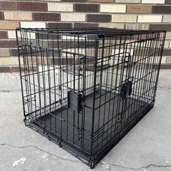 Used 30 Inch Medium Dog Crate, Heavy Duty