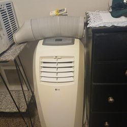 Portable air conditioner with remote
