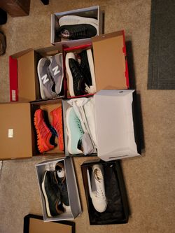 Shoe lot 7 pairs mostly all new adidas steve Madden spring court bar iii