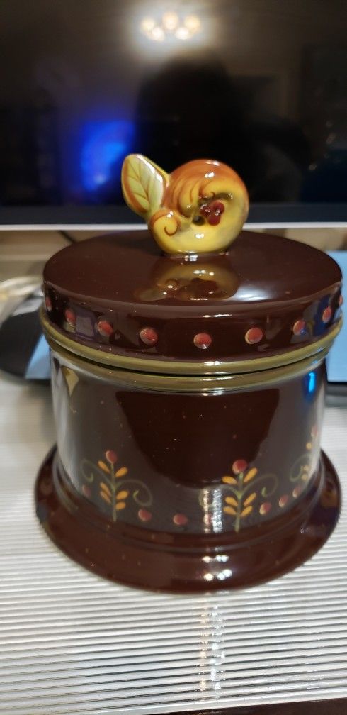 Demdaco Chocolate Berries Canister- $6