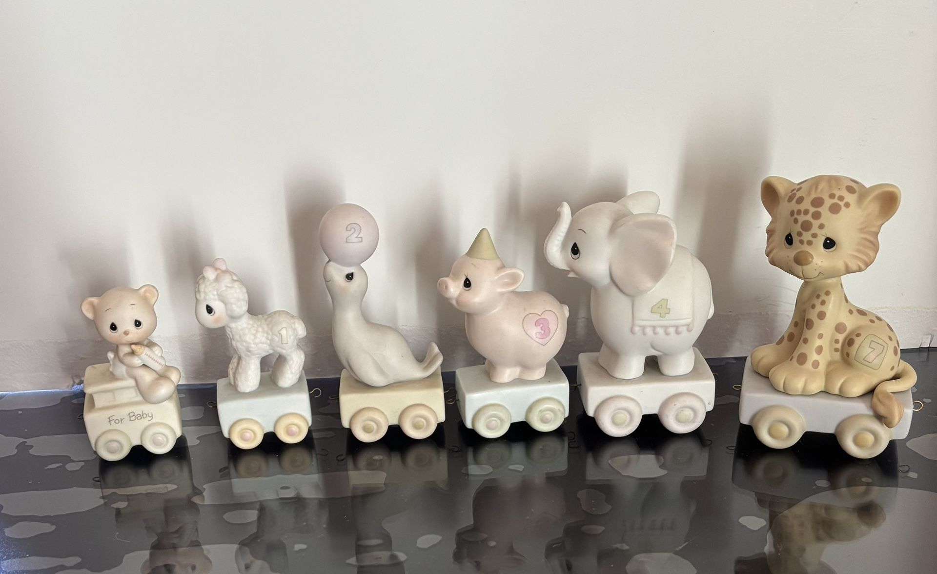 Precious moments birthday train