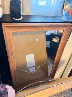 Wooden Mirror