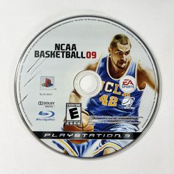 NCAA Basketball 09 PS3 2009 College Hoops Sony PlayStation 3 Disc Only Tested
