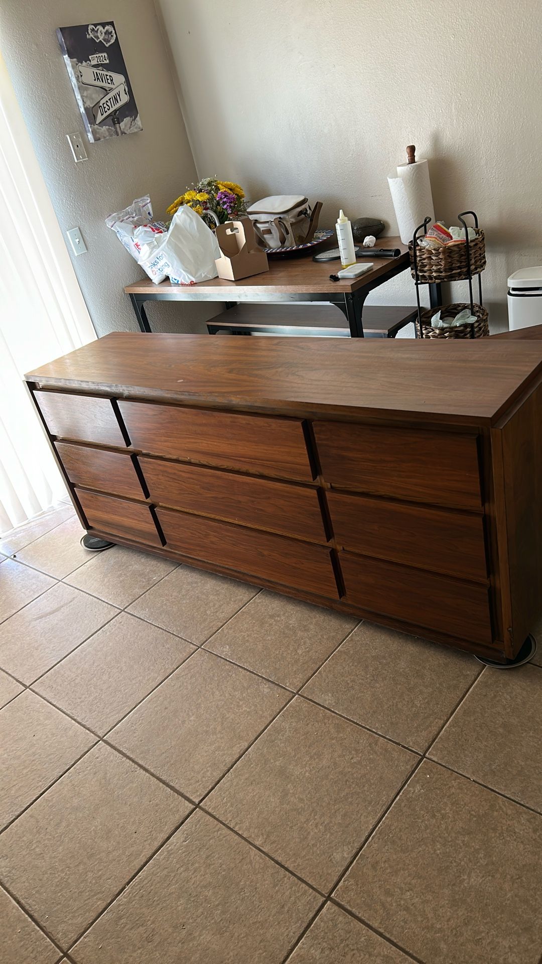 Vintage Bedroom Set (Real Wood) 