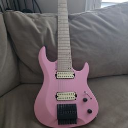 Kiesel Osiris 8 String Electric Guitar Pink