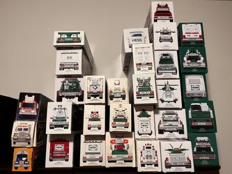 Hess Trucks 30 Years Of Collecting Plus Sunoco trucks & Collectibles Estate Sale