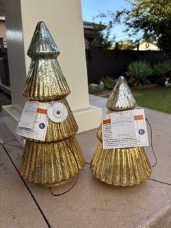 Mercury Lit Glass Tiered Classic Christmas Trees Target Wondershop 